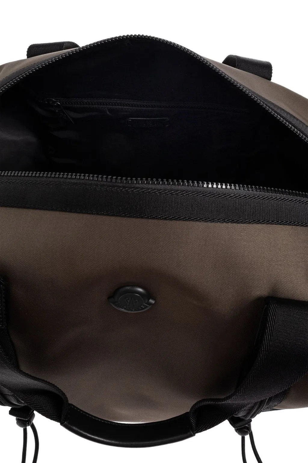 Moncler Logo Patch Drawstring Travel Bag