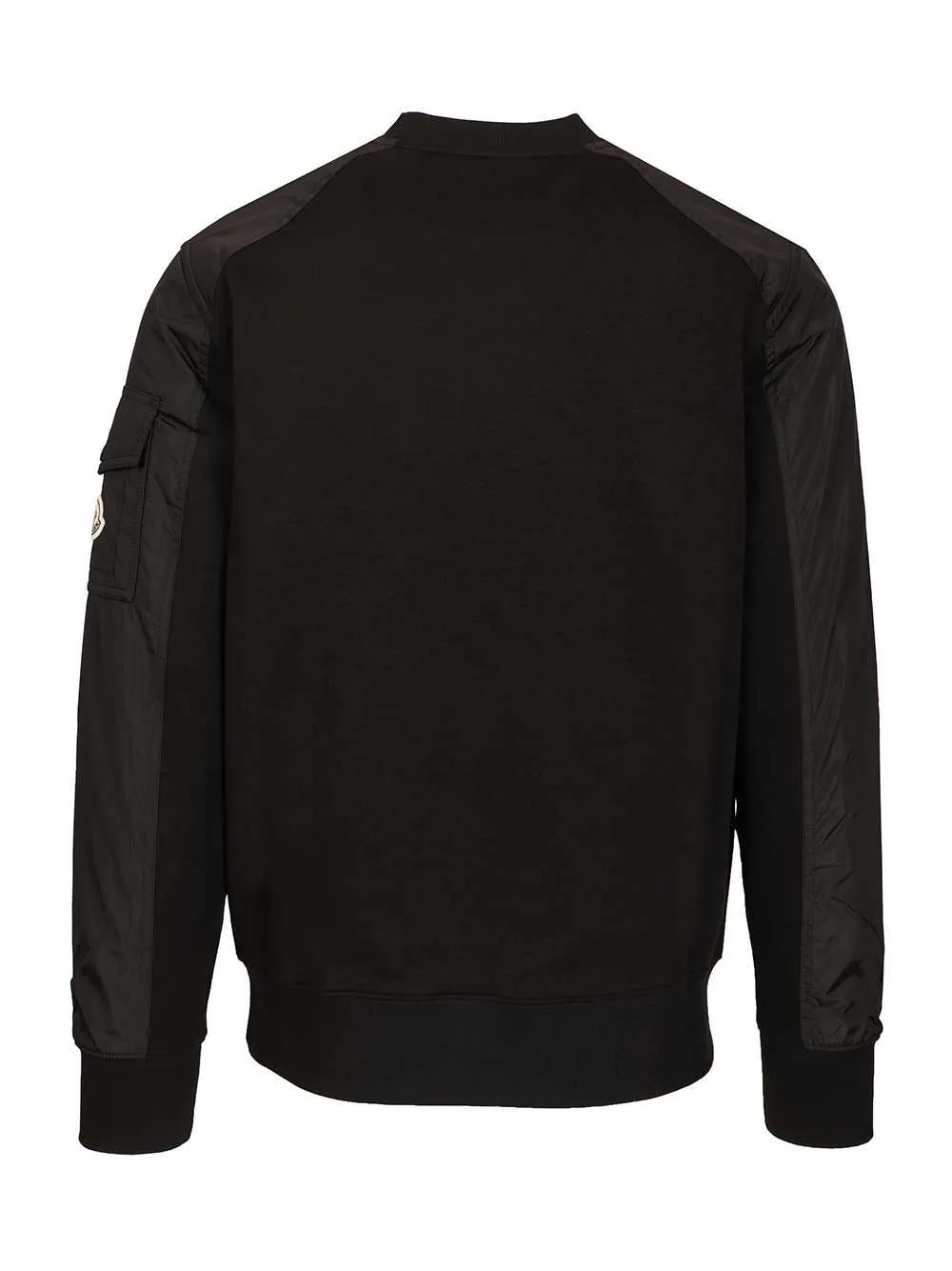 Moncler Panelled Logo Patch Sweatshirt