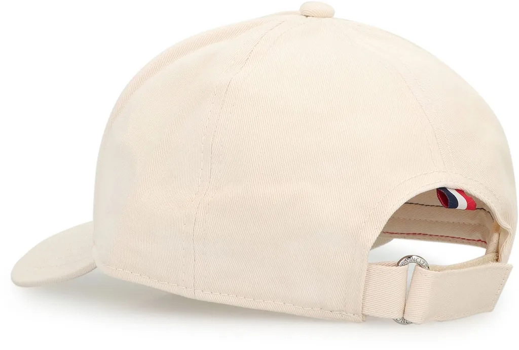 Moncler Logo Embroidered Curved Peak Cap
