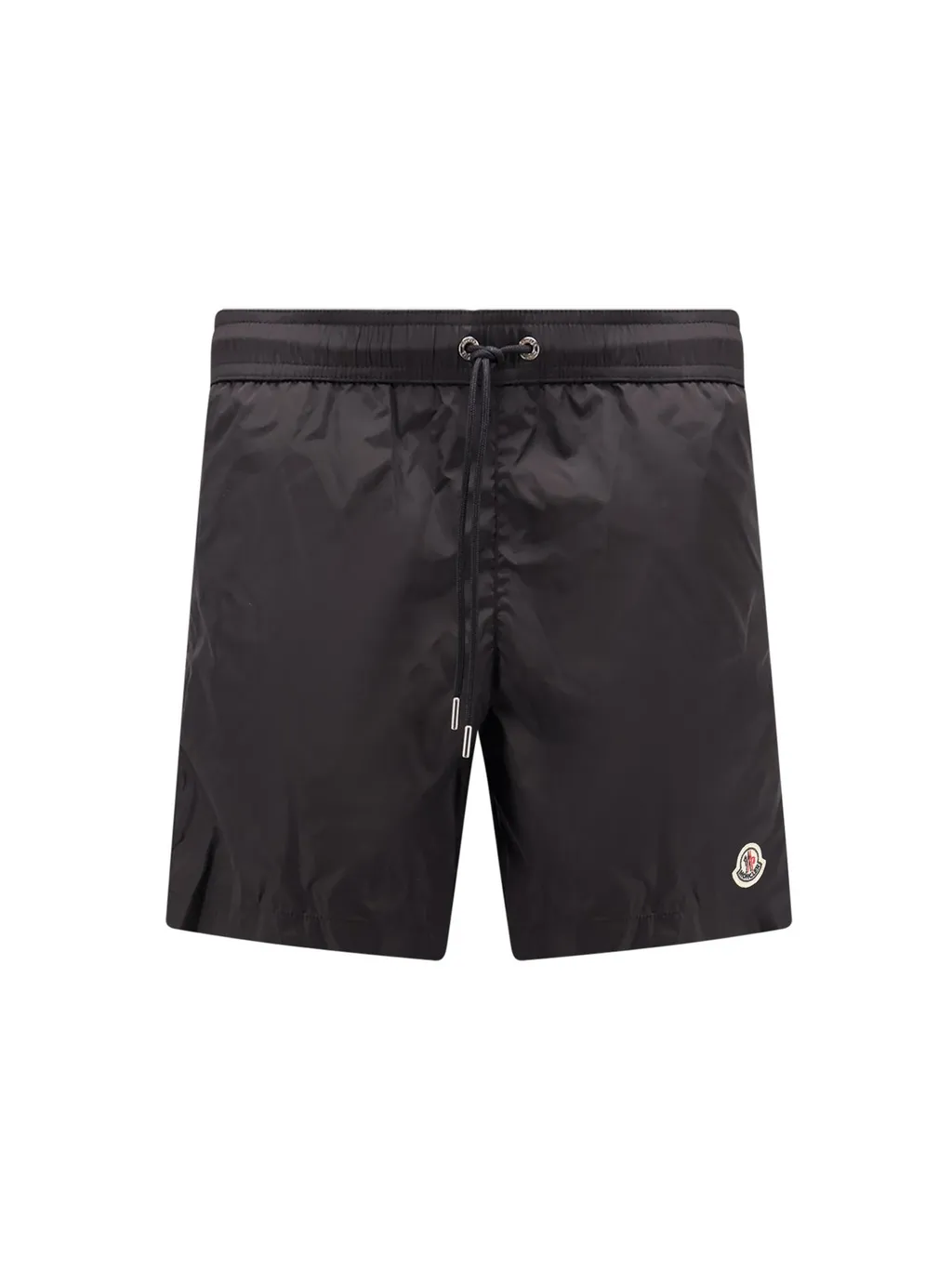 Moncler Logo Patch Drawstring Swim Trunks
