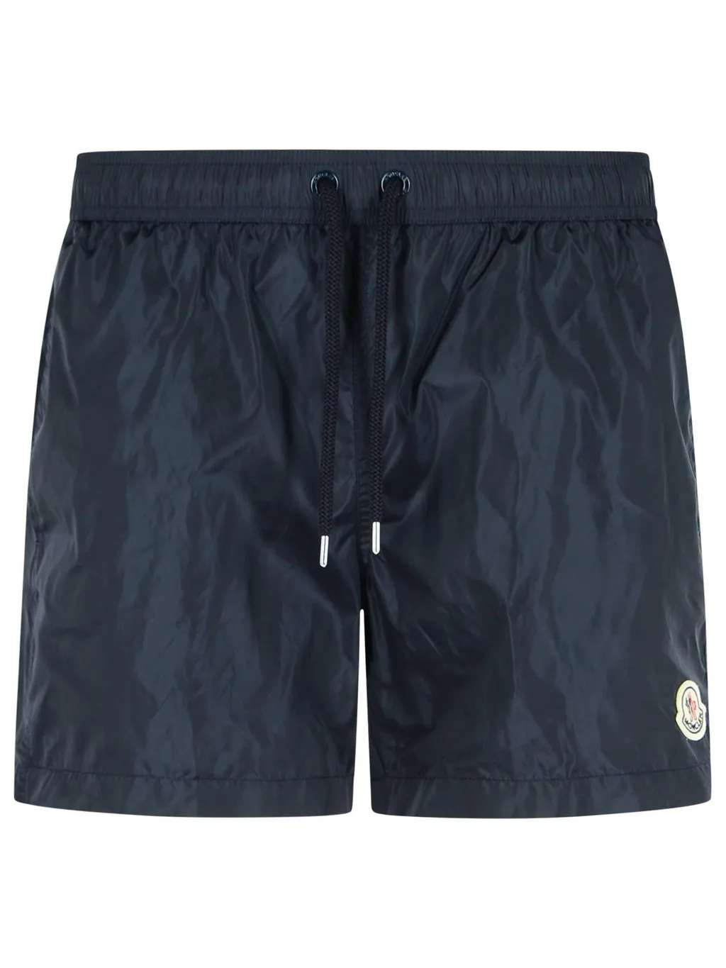 Moncler Logo Patch Drawstring Swim Shorts
