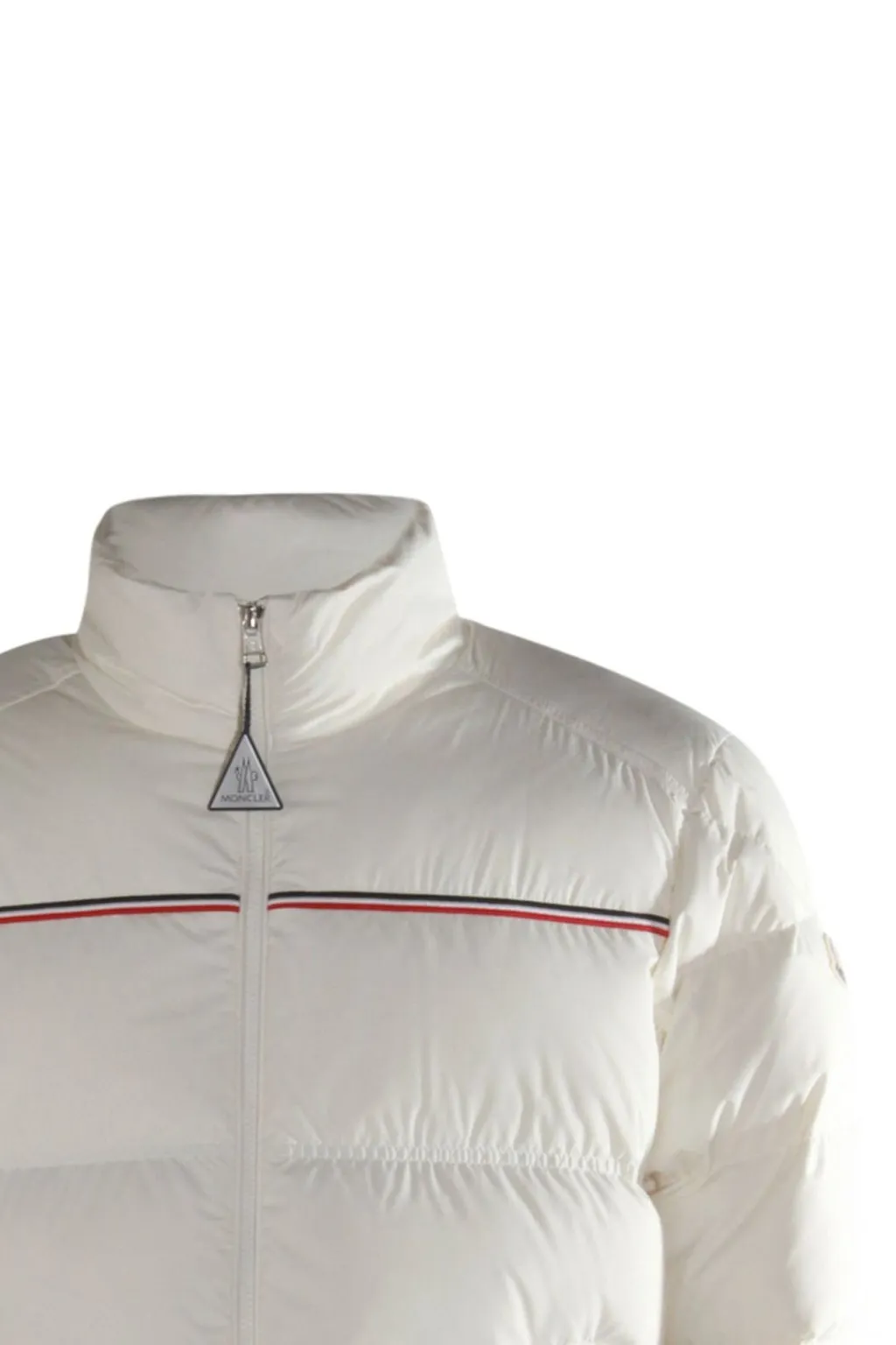 Moncler Logo Patch Zip-Up Jacket