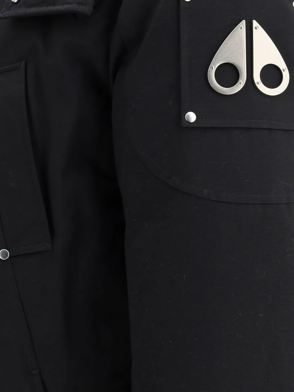 Moose Knuckles Hooded Zip-Up Parka