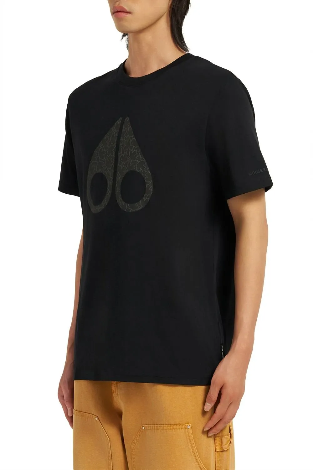 Moose Knuckles Logo Printed T-Shirt