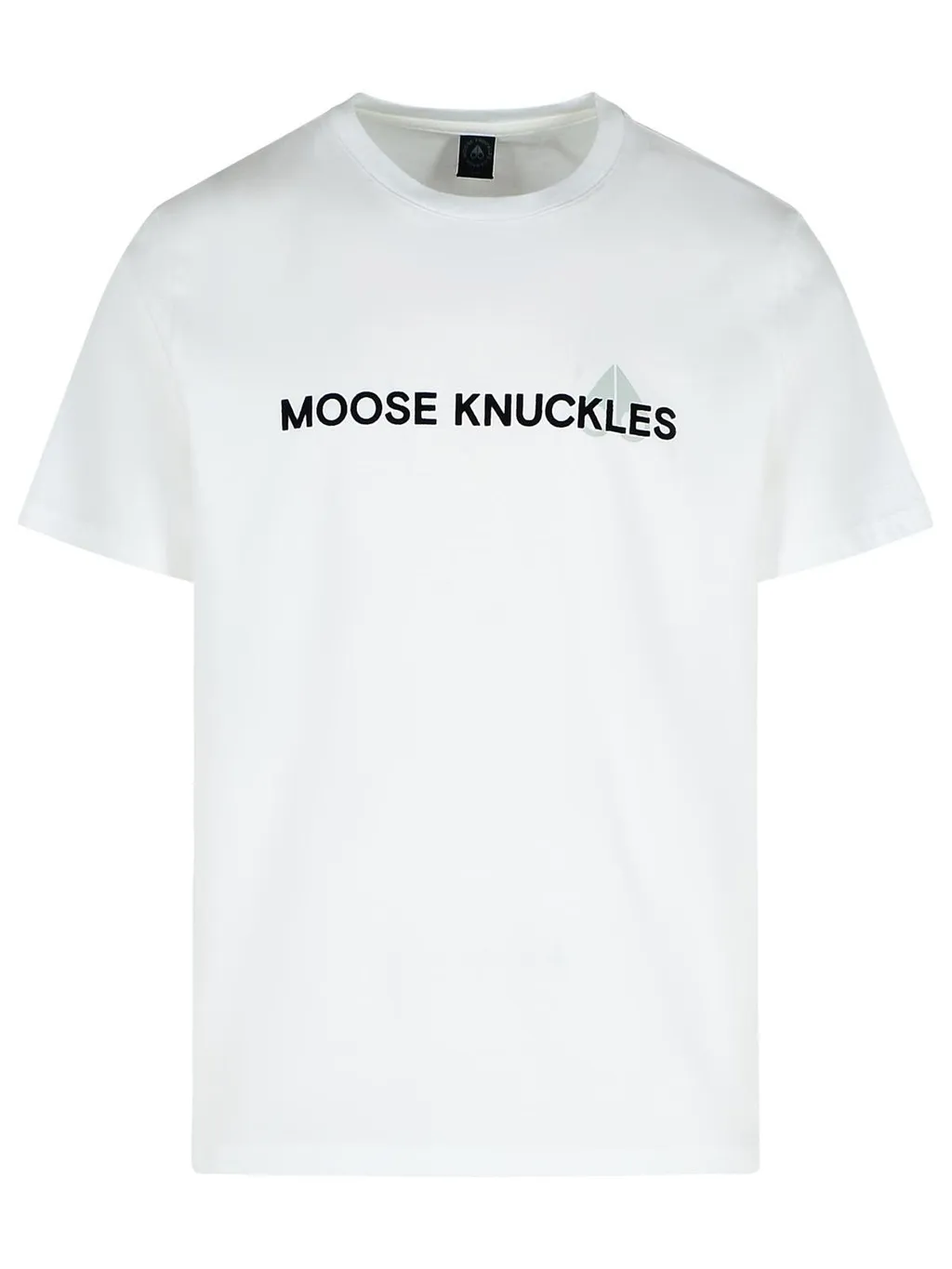 Moose Knuckles Velvet Finish Crewneck T-Shirt