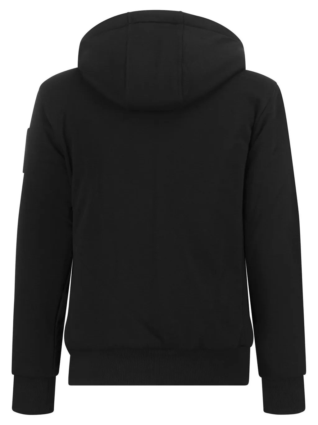 Moose Knuckles Zip-Up Drawstring Hoodie