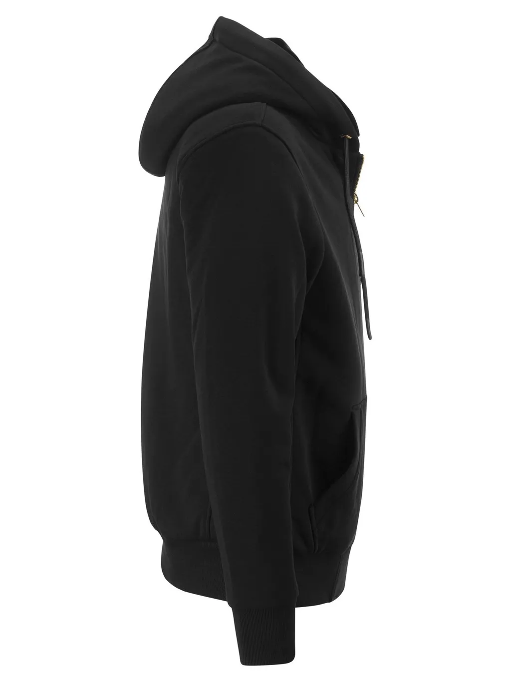 Moose Knuckles Zip-Up Drawstring Hoodie
