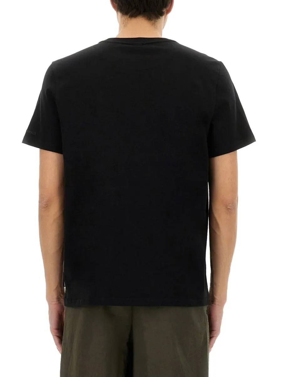Moose Knuckles Dalon Logo Plaque T-Shirt