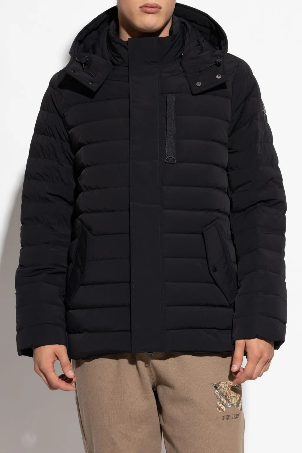 Moose Knuckles Hooded Down Jacket