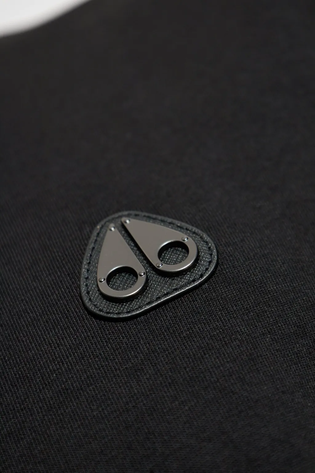 Moose Knuckles Crescent Logo Patch T-Shirt