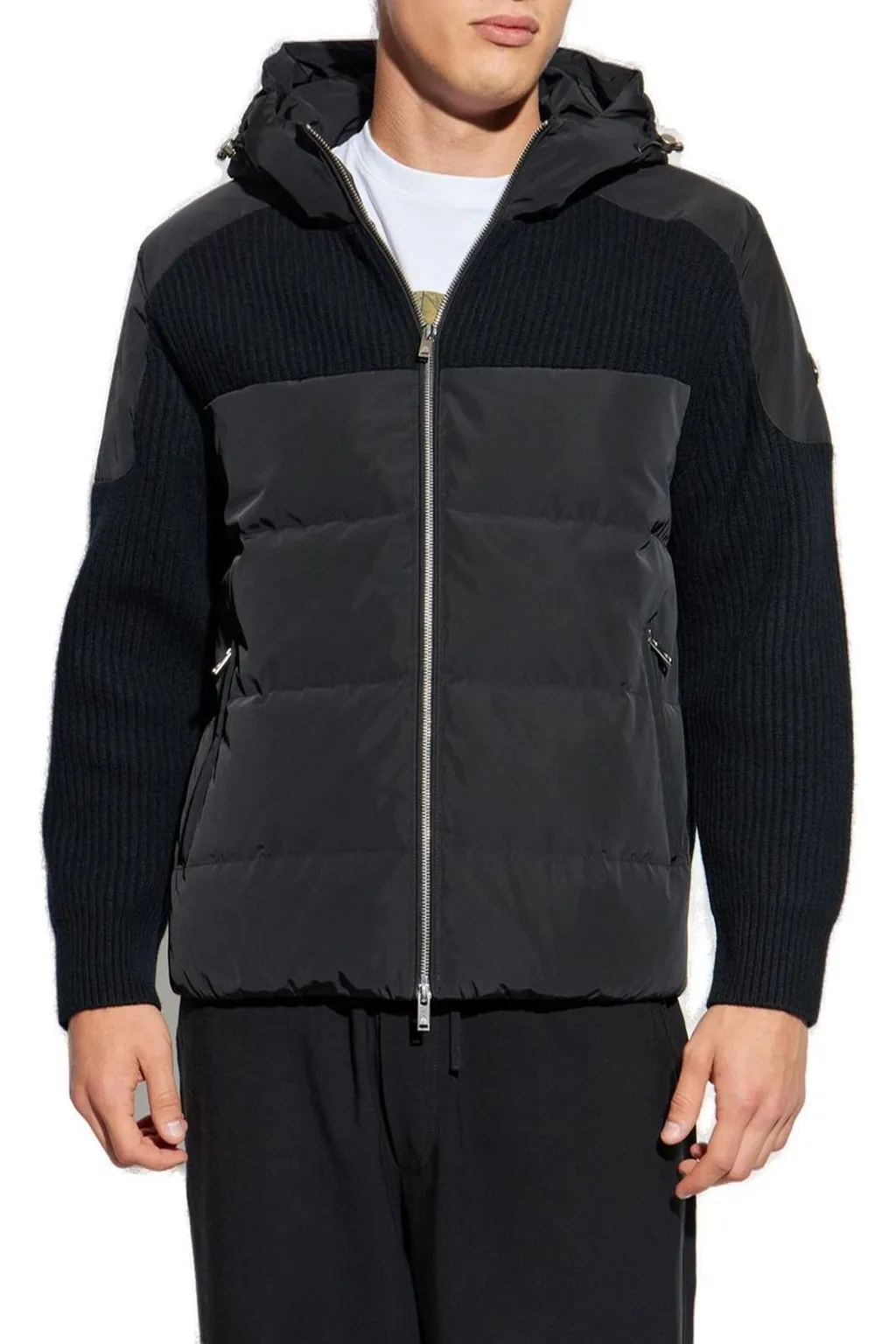 Moose Knuckles Panelled Hooded Jacket