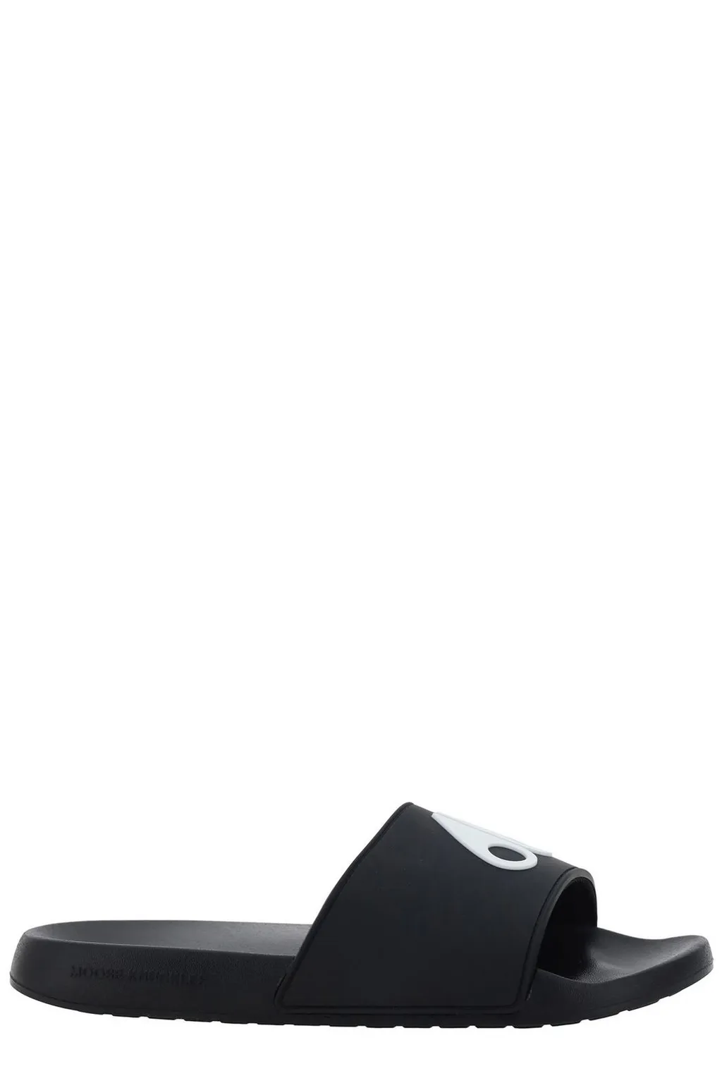 Moose Knuckles Logo Detailed Open Toe Slides