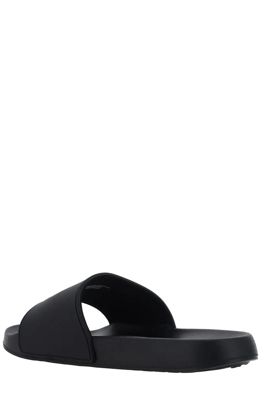 Moose Knuckles Logo Detailed Open Toe Slides