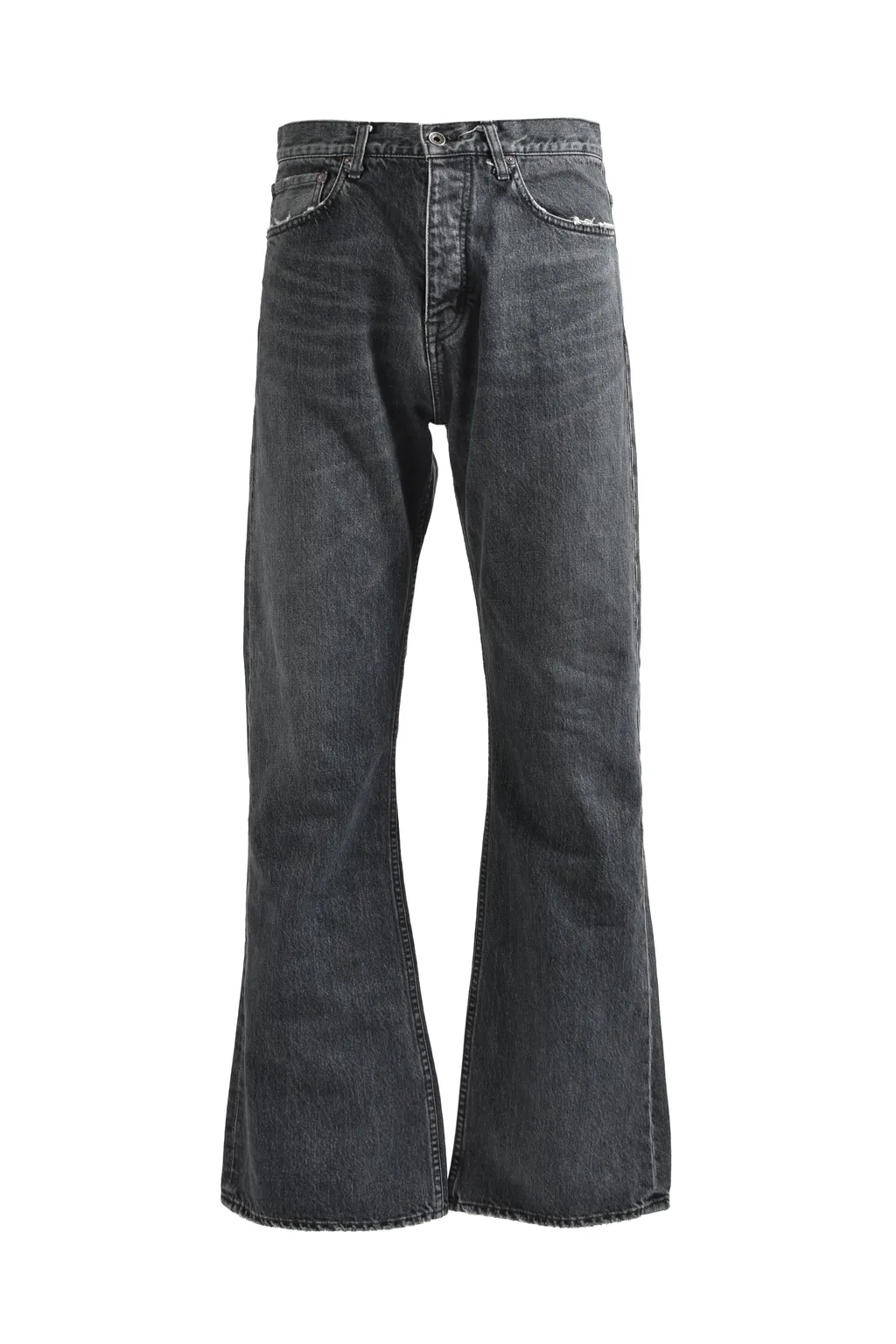 Vintage Denim Pants / Blk Flare
