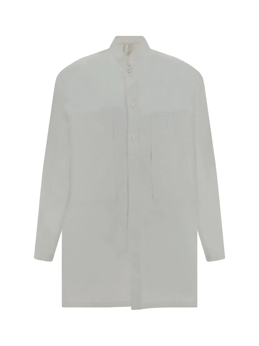 Mordecai Stand Collar Button Shirt