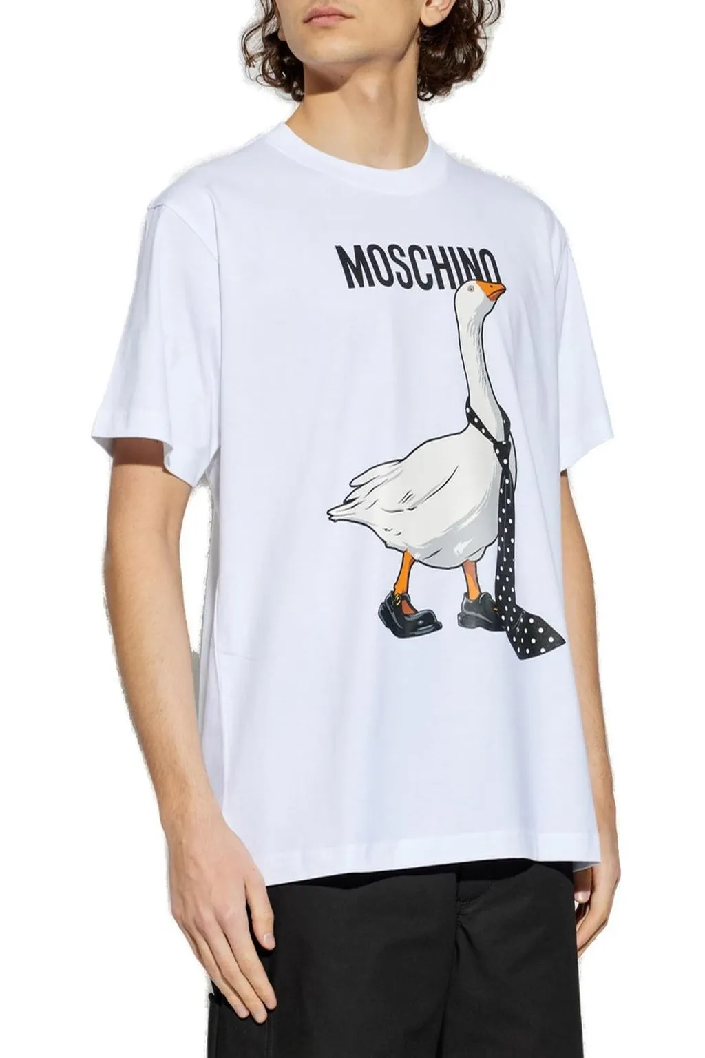 Moschino Goose Printed T-Shirt