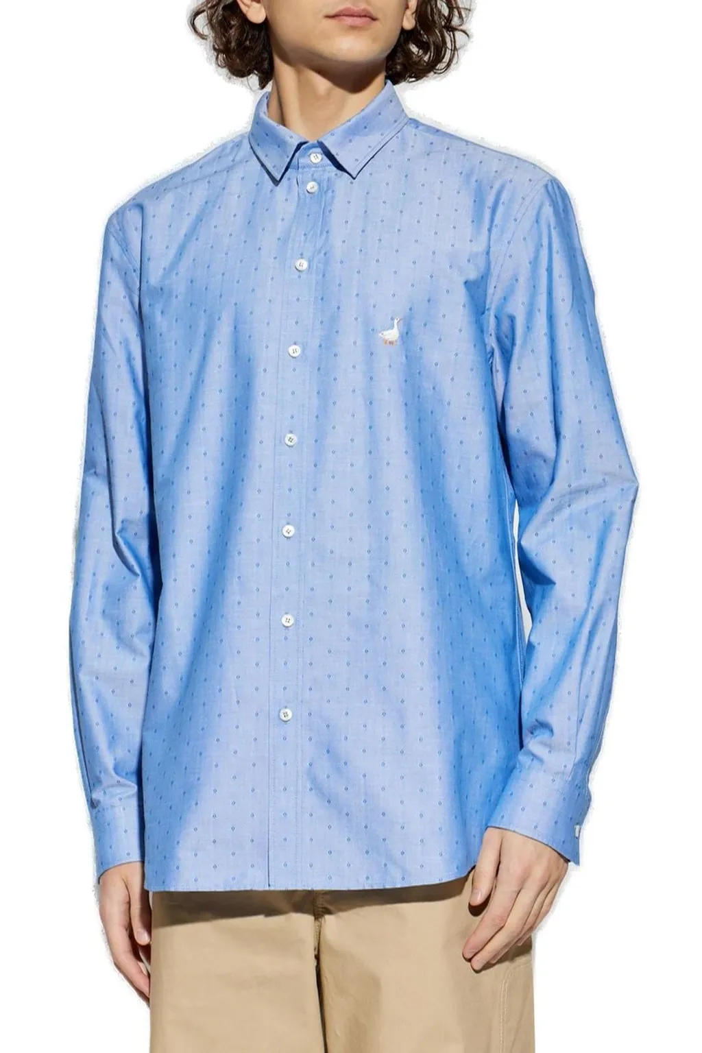 Moschino Goose Embroidered Shirt
