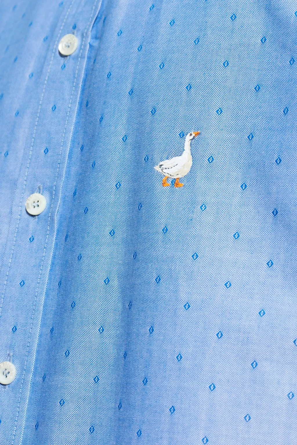 Moschino Goose Embroidered Shirt