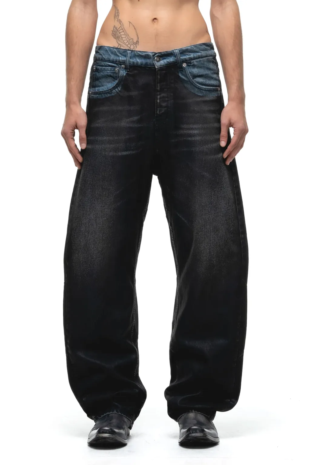 Italy Two Tone Cut / Blk