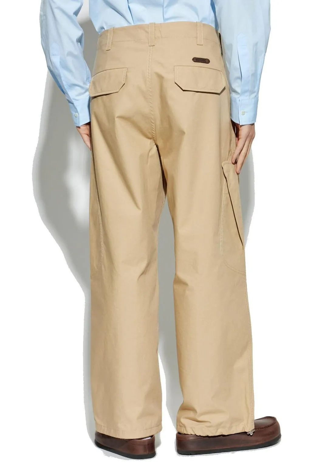Moschino Straight Leg Cargo Trousers