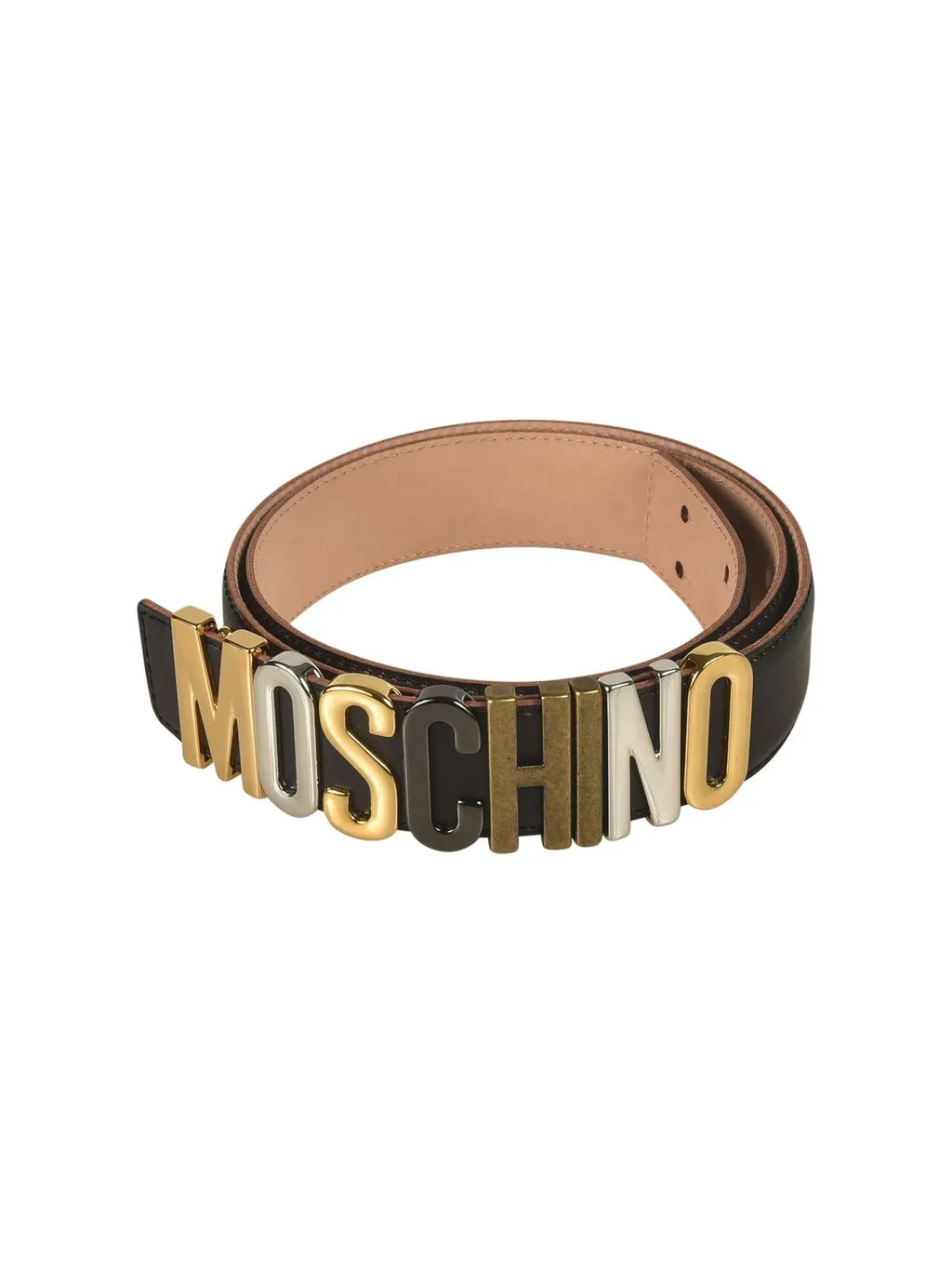 Moschino Logo Lettering Belt