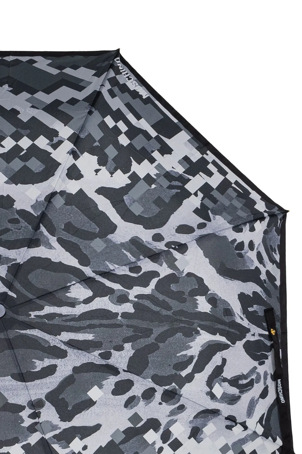 Moschino Leopard Print Umbrella