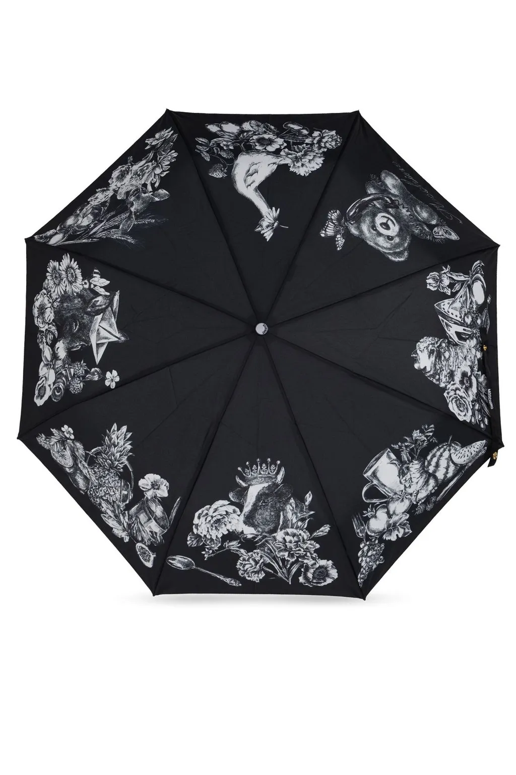 Moschino Graphic Print Umbrella