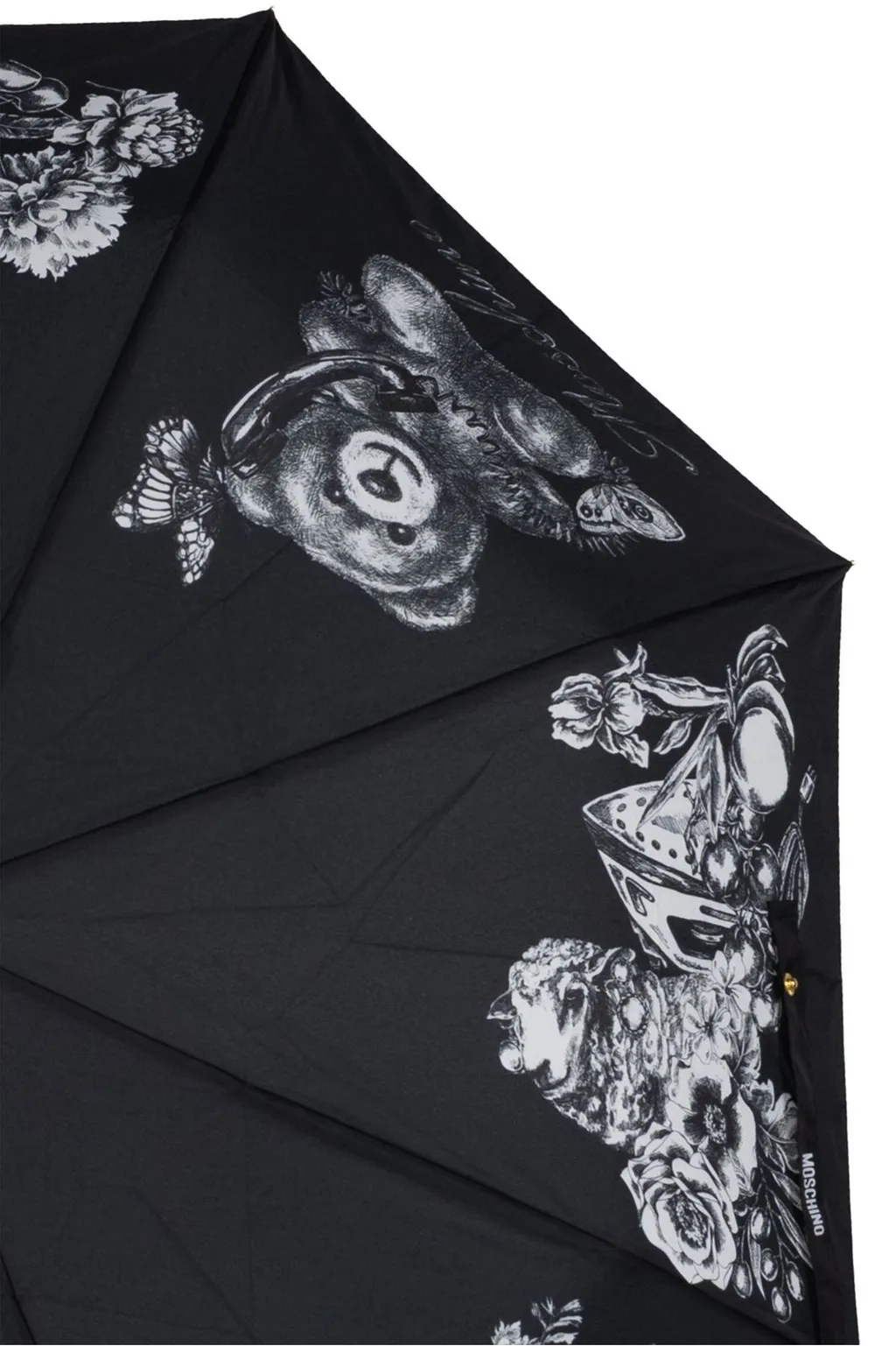 Moschino Graphic Print Umbrella