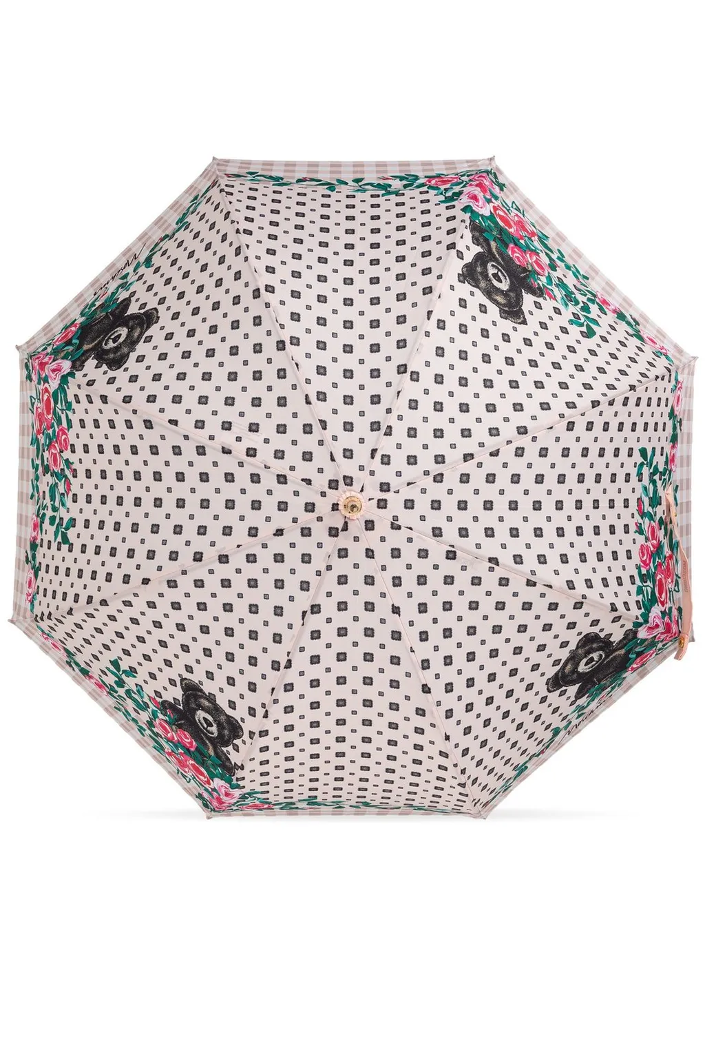 Moschino Teddy Floral Print Parasol