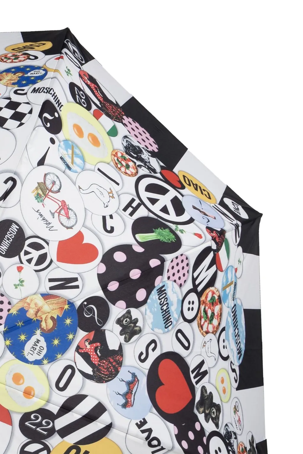 Moschino Graphic Print Parasol