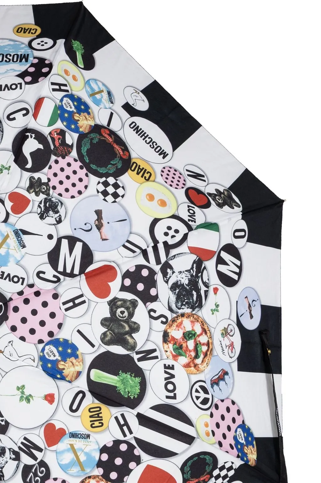Moschino Graphic Print Umbrella