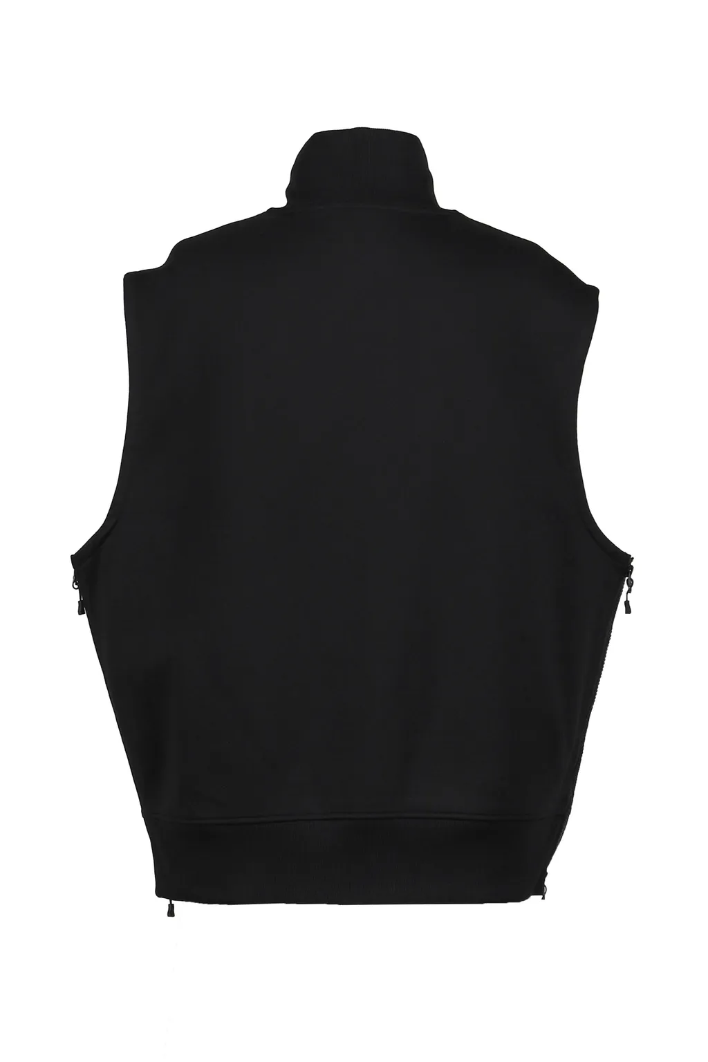 Tech Sweat Zip Vest Pullover / Blk