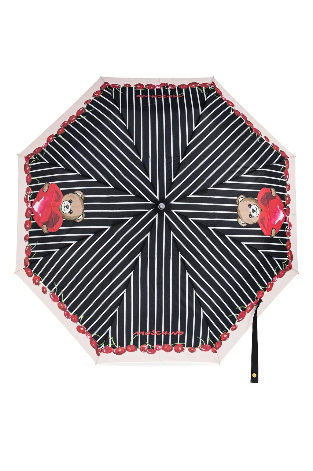 Moschino Teddy Bear Printed Folding Umbrella