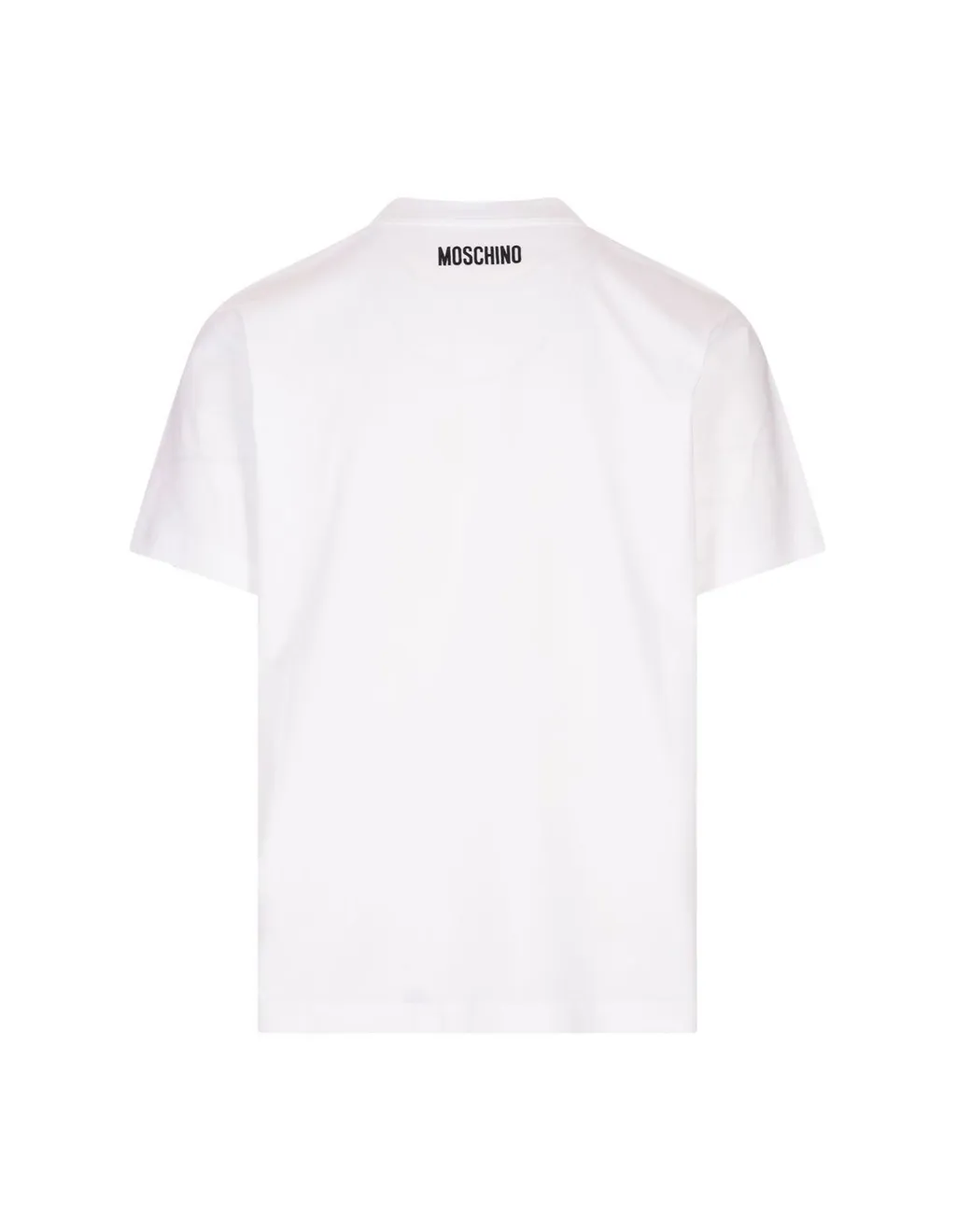 Moschino Logo Embroidered Crewneck T-Shirt