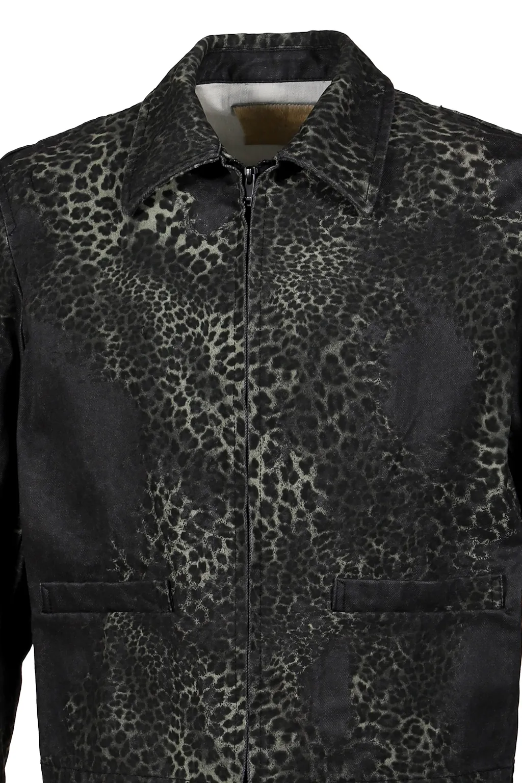 Zip Blouson / Leopard