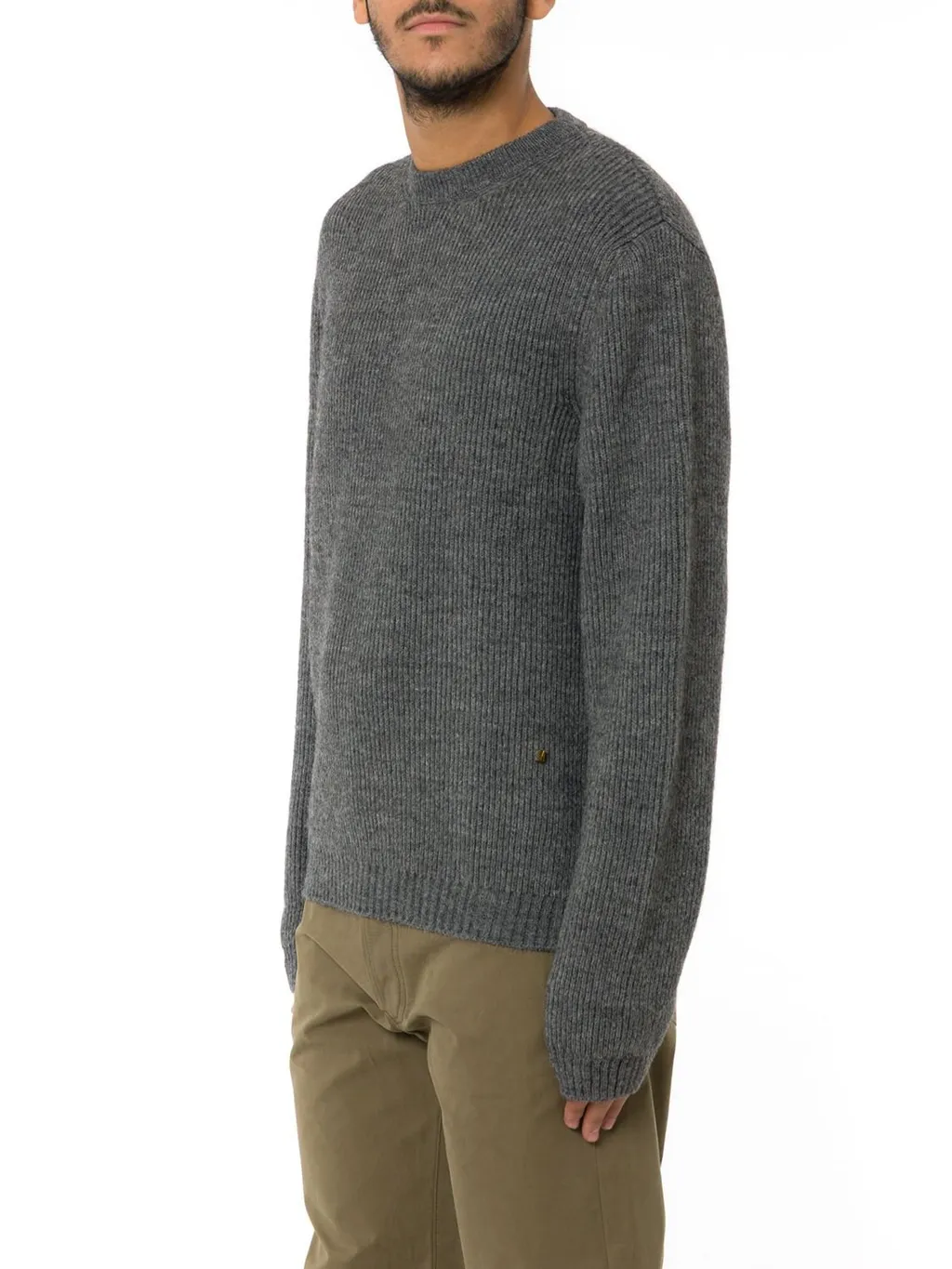 Moschino Logo Plaque Crewneck Jumper