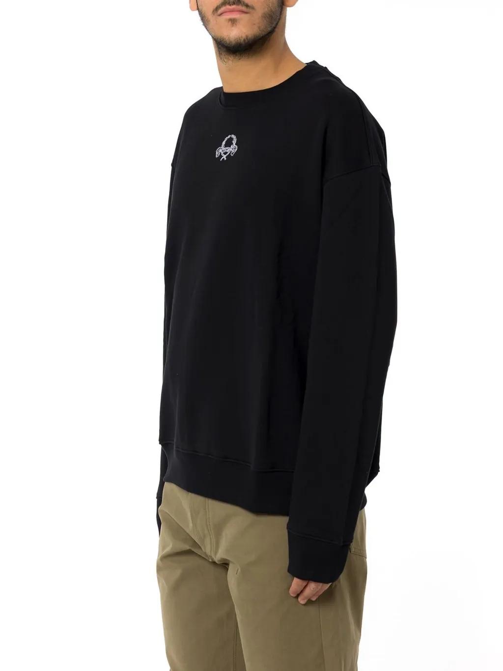 Moschino Laurel Crown Embroidered Sweatshirt