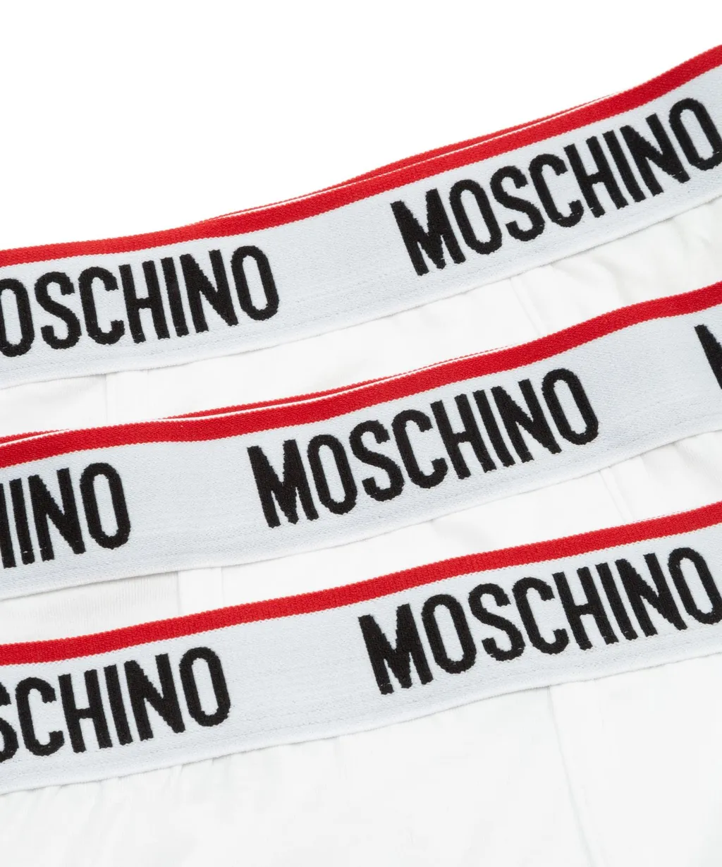Moschino Logo Waistband 3-Pack Boxers