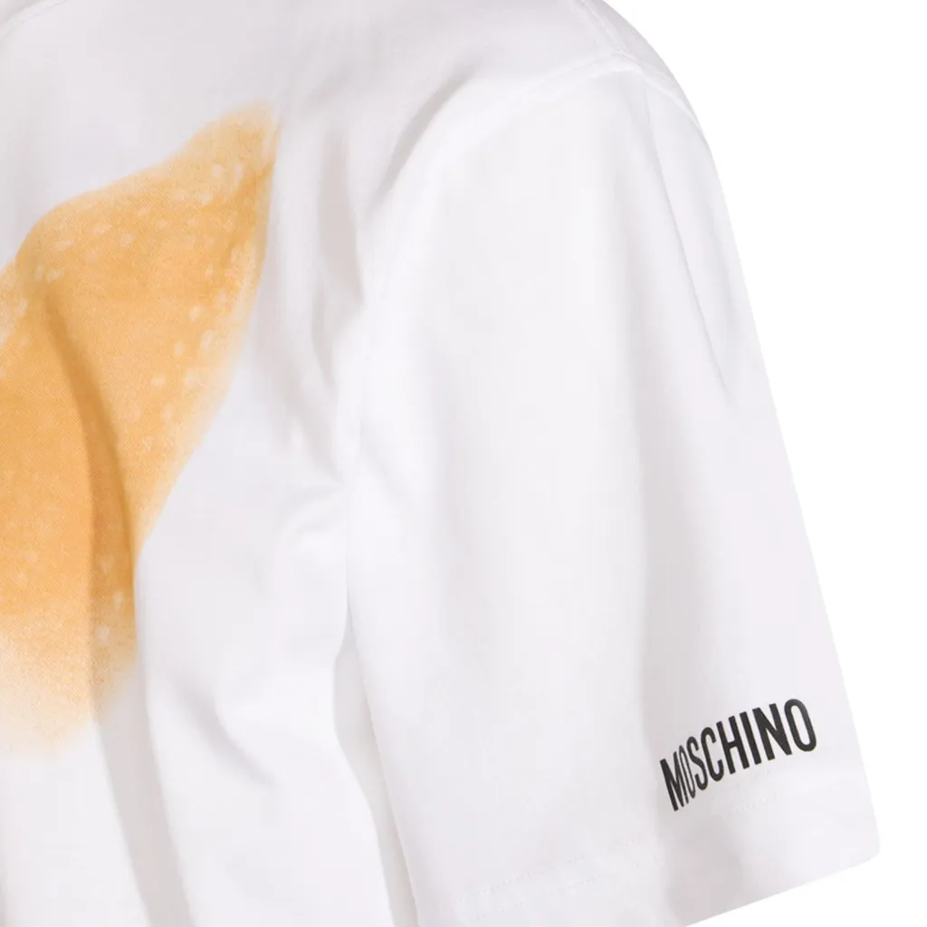 Moschino Graphic Printed Crewneck T-Shirt