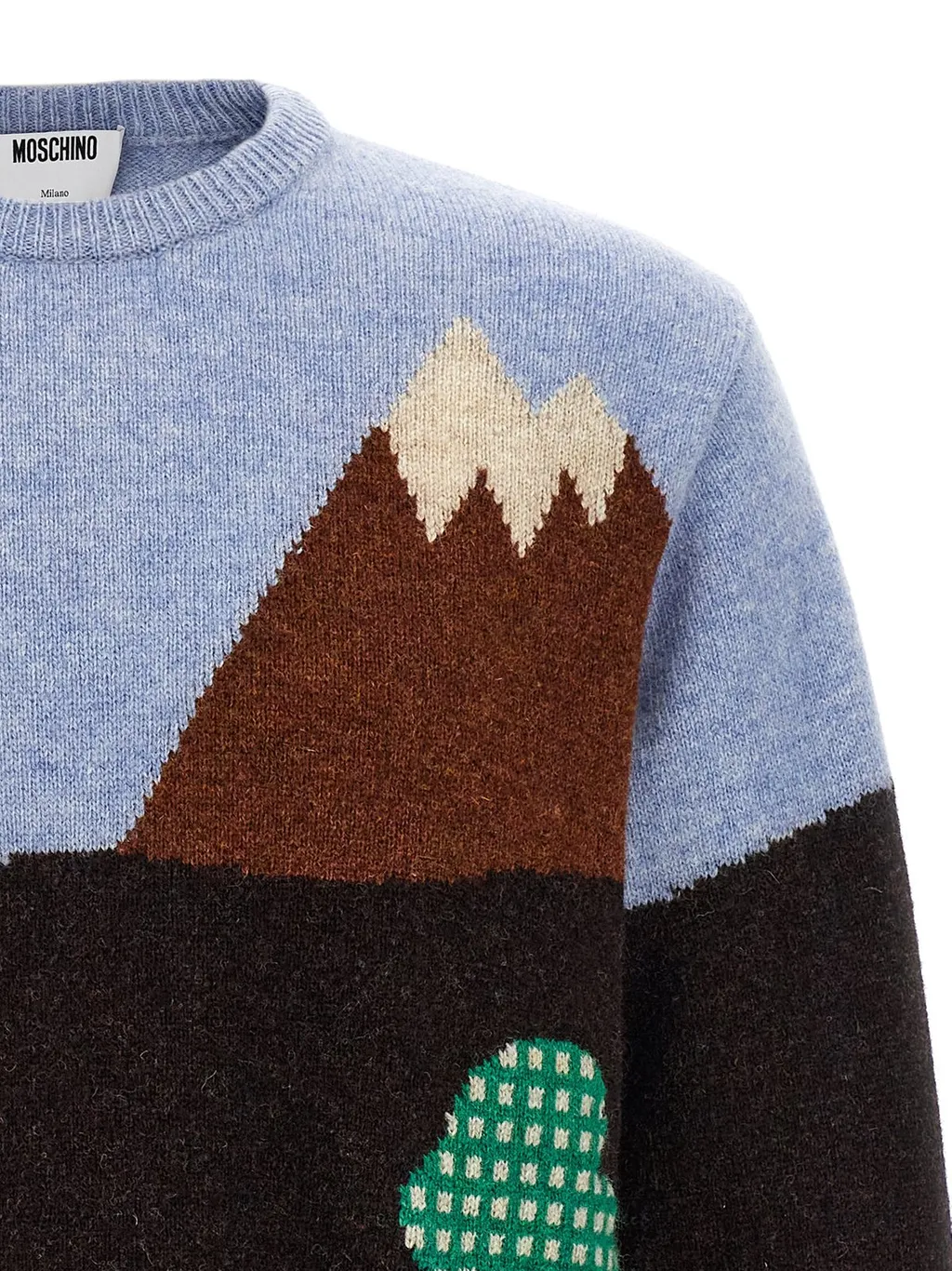 Moschino Shetland Knitted Sweater