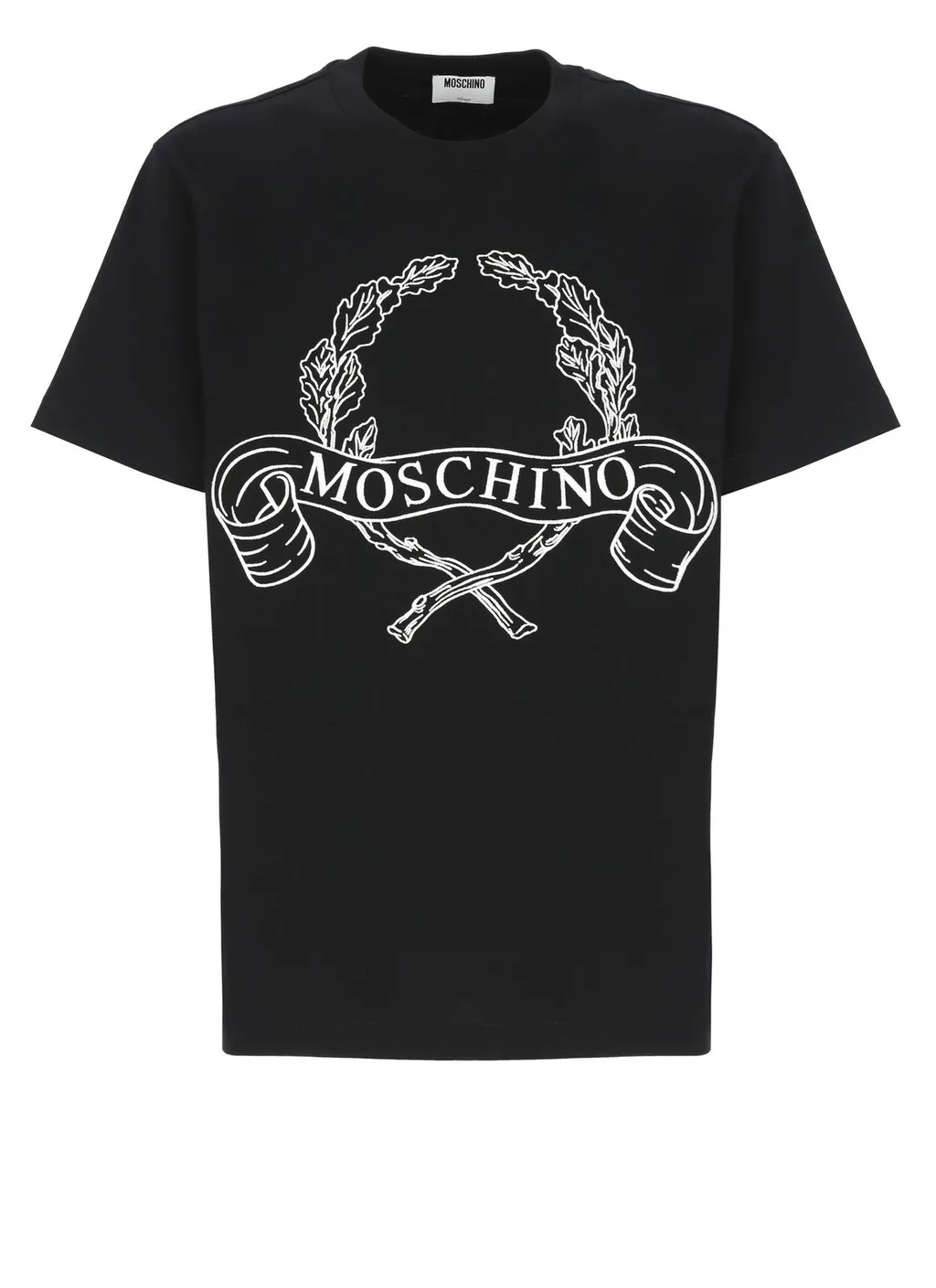Moschino Logo Printed Crewneck T-Shirt