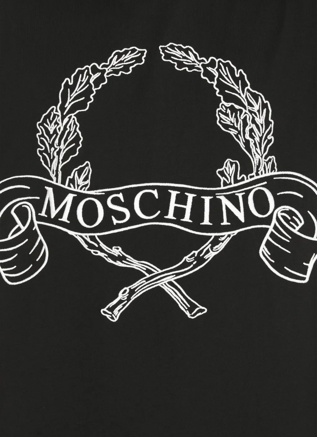 Moschino Logo Printed Crewneck T-Shirt