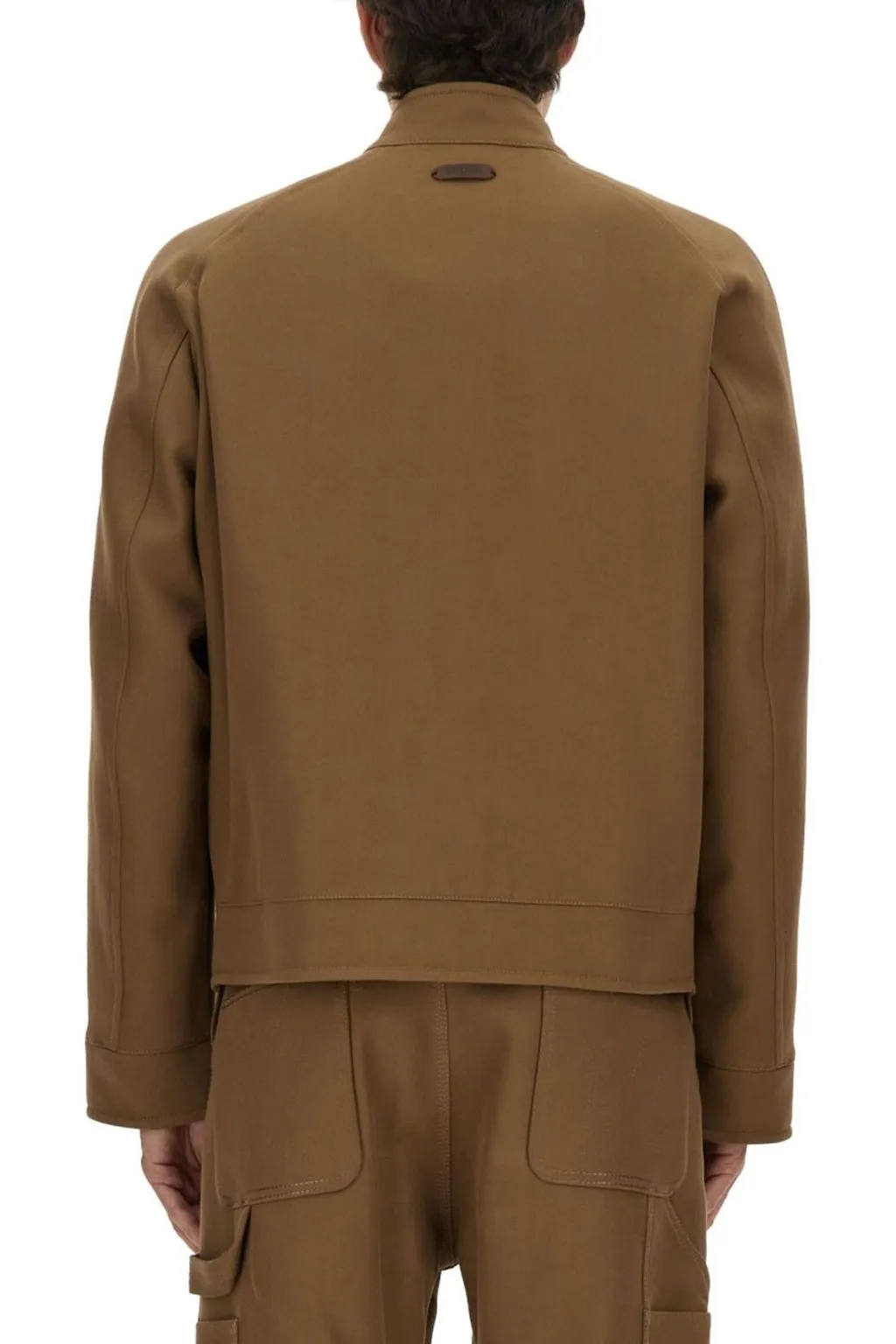 Moschino High-Necl Zipped Bomber Jacket