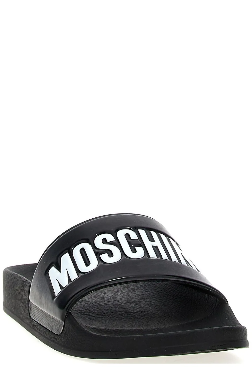 Moschino Logo Detailed Pool Slides