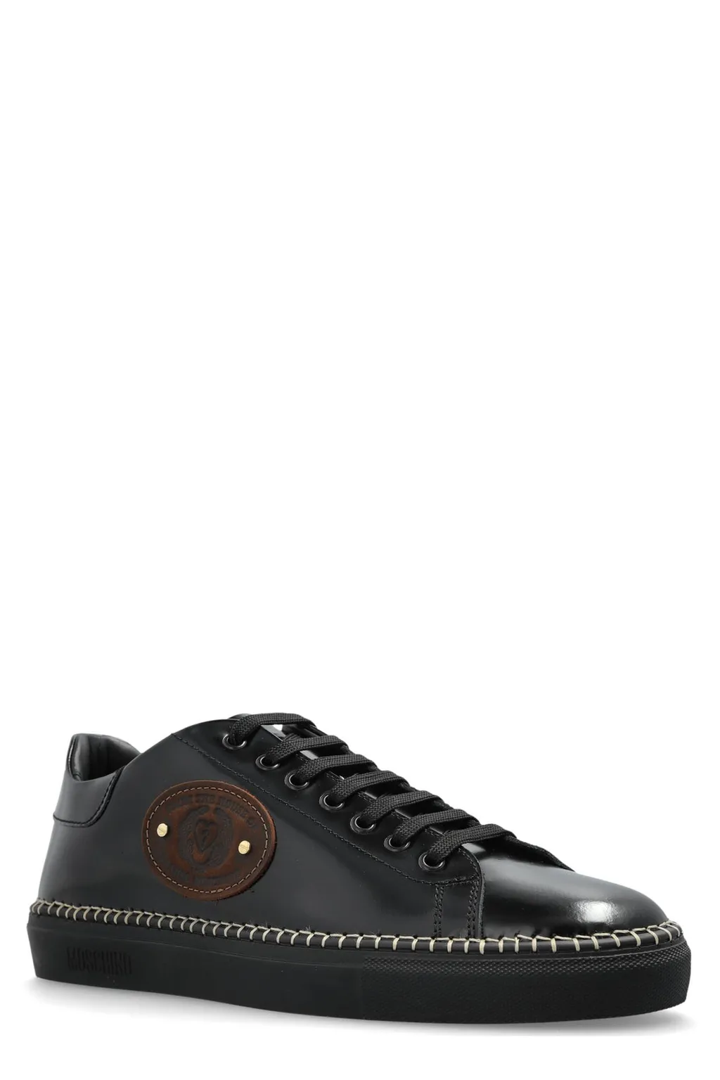 Moschino Logo Patch Sports Shoes
