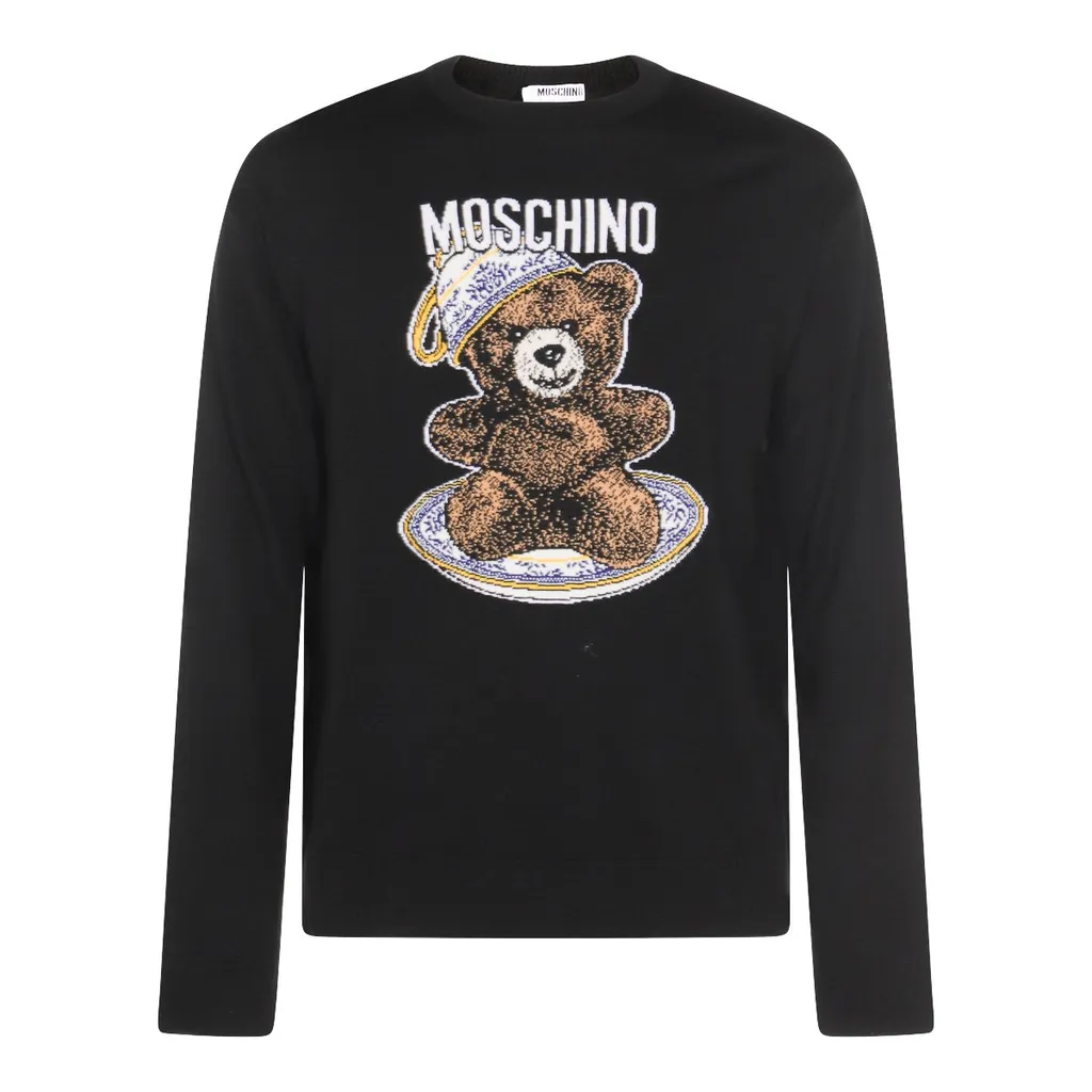 Moschino Teddy Bear Knitted Jumper