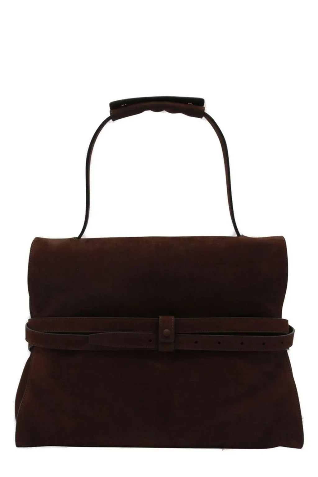 Moschino Logo Embossed Tote Bag