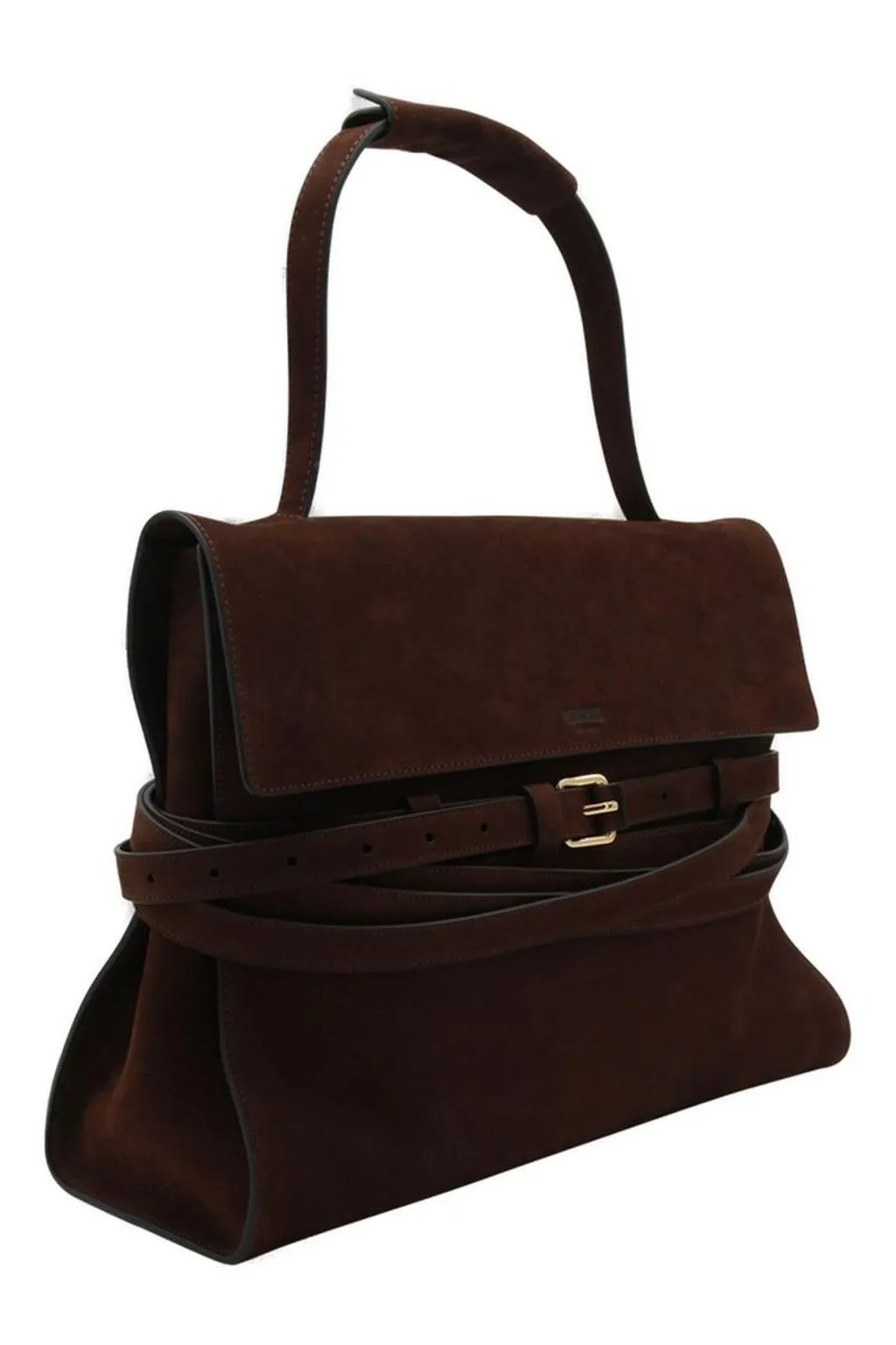 Moschino Logo Embossed Tote Bag