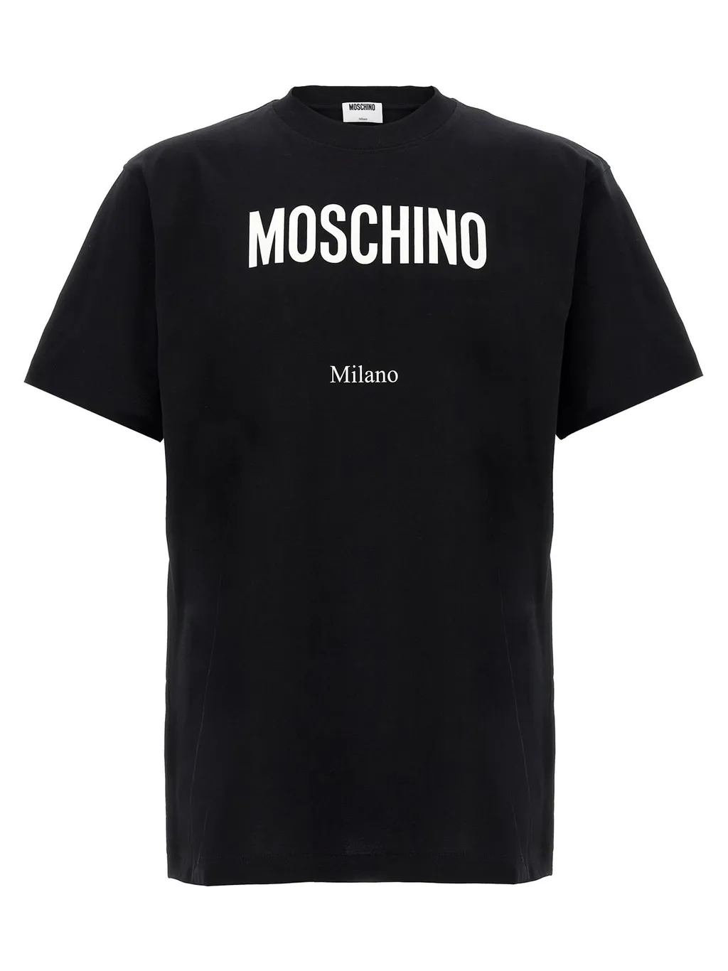 Moschino Logo Printed Crewneck T-Shirt