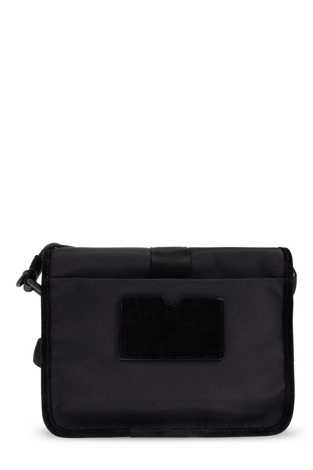 Moschino Logo Lettering Flap Shoulder Bag